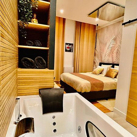 Suite Cosy Jacuzzi Troyes - Secrets D'Ana Luaran gambar